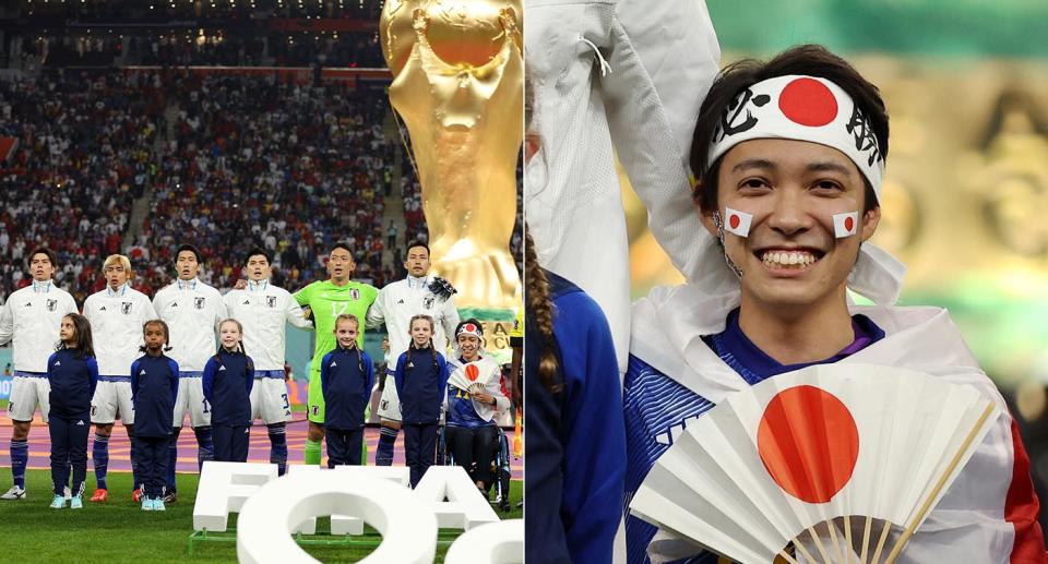 Mochida Haruki con la selección de Japón en el juego contra España | Fotos: Getty Images