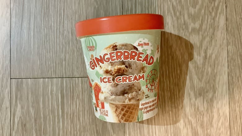 Trader Joe's Gingerbread Ice Cream