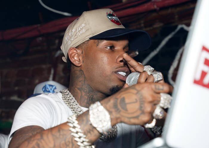 Tory Lanez attends a Sorry 4 What event on Sept. 28, 2022, in New York City.