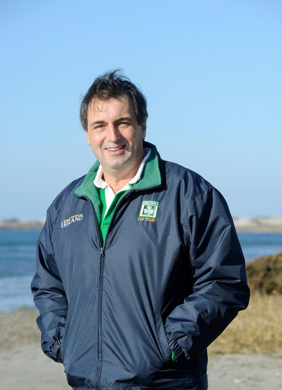 Desmond Keogh, in a 2012 photo, said Cape Cod St. Patrick's Day Parade became third largest in Massachusetts with the power of volunteers.