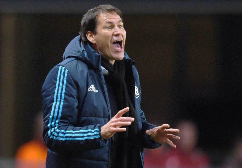 Marseille boss Rudi Garcia had to adapt his team due to a number of injuries.