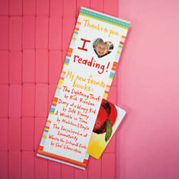 Favorite Reads Photo Bookmark