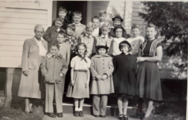 Ramapo Reformed Church Sunday School class circa 1953.