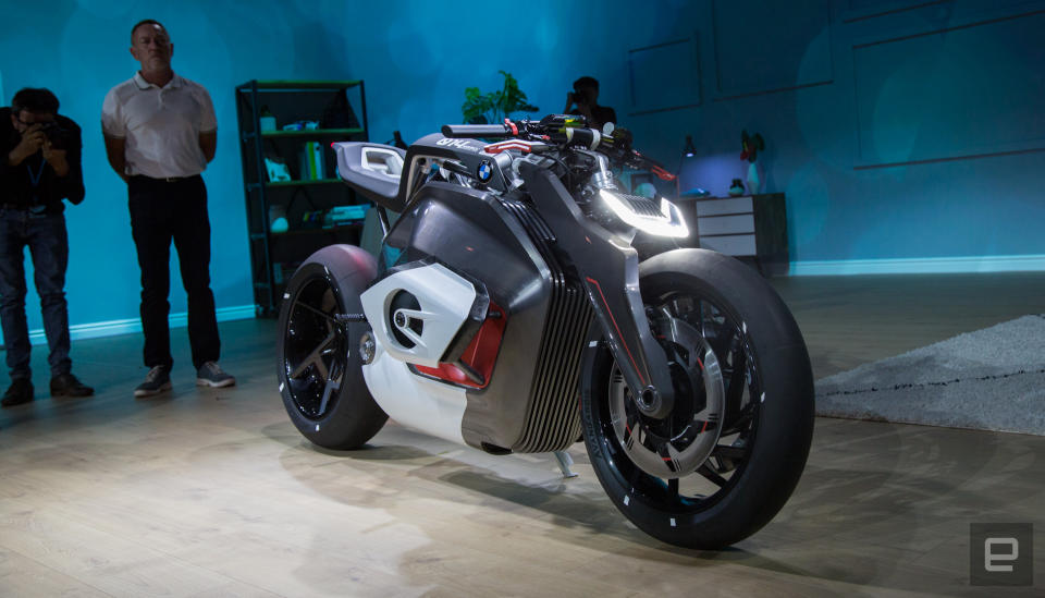 Vision DC Roadster electric motorcycle concept