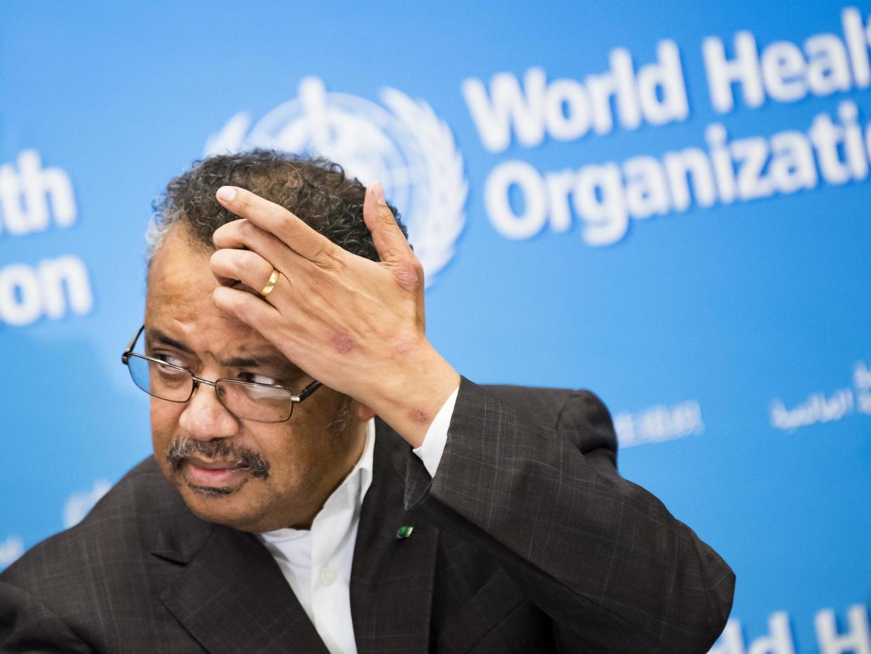 Tedros Adhanom Ghebreyesus, Director General of the World Health Organisation (WHO) declared the outbreak of the new deadly virus which originated from China a "global health emergency": AP