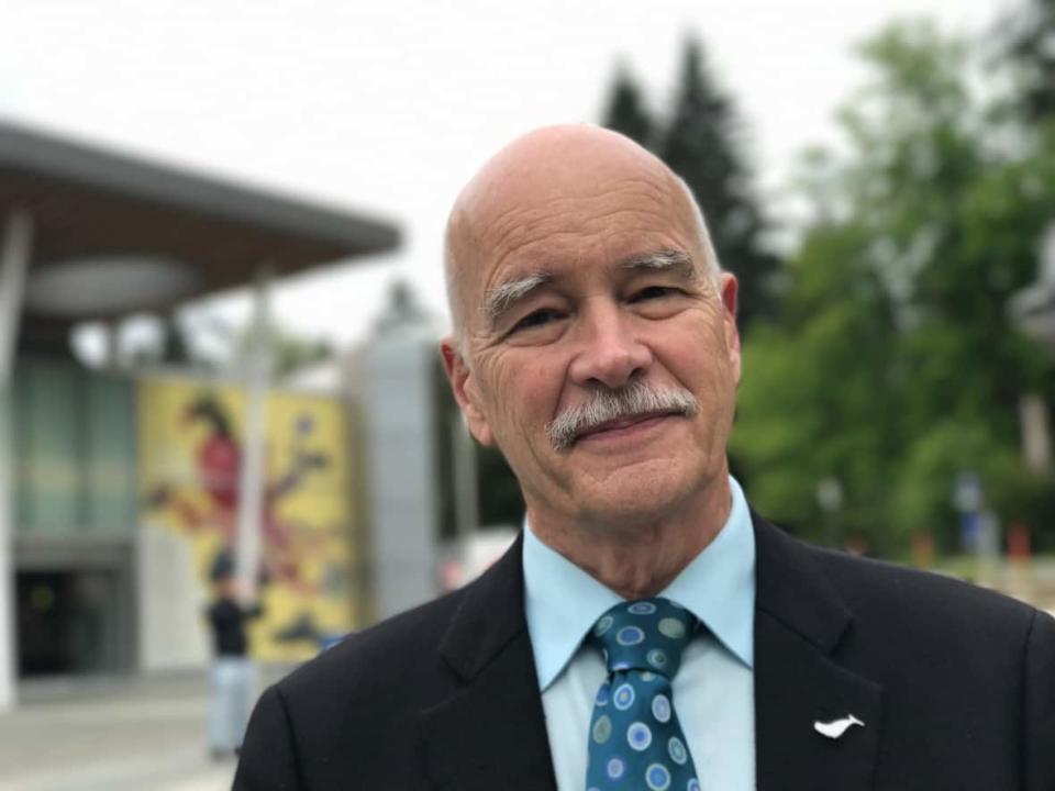 Former Vancouver Aquarium CEO John Nightingale died from cancer at the age of 75.  (Tina Lovgreen/CBC - image credit)