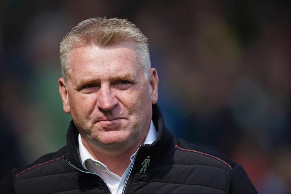 Dean Smith will not have a long break as he gets the squad ready for life back in the second tier (Zac Goodwin/PA) (PA Wire)