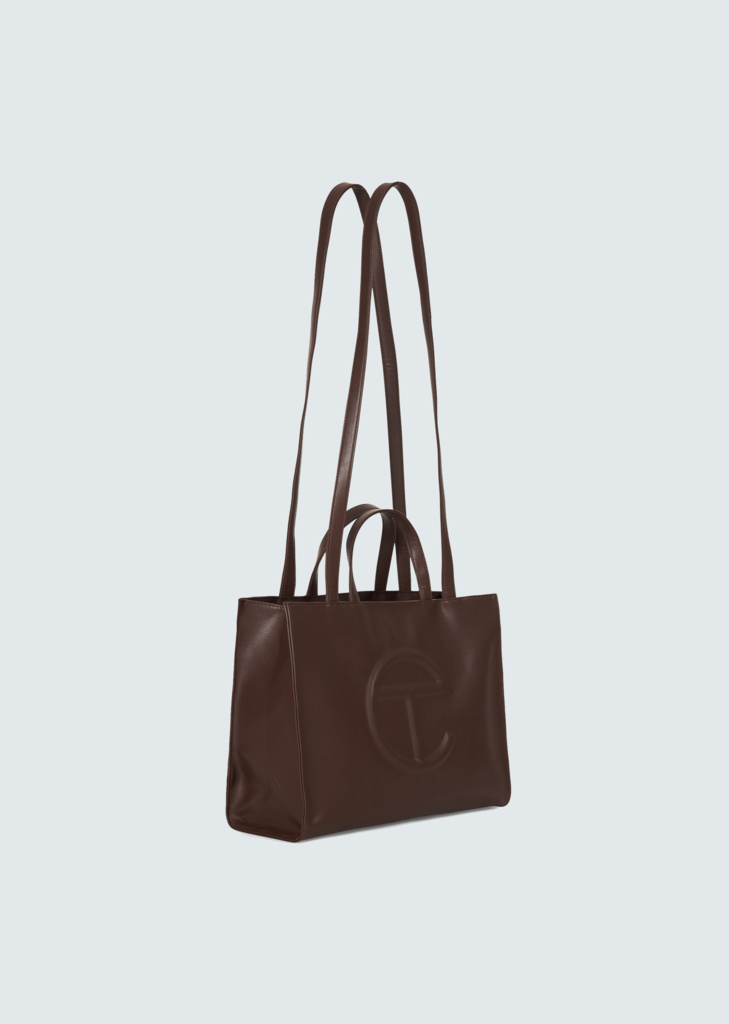 2) Medium Shopper — Dark Brown