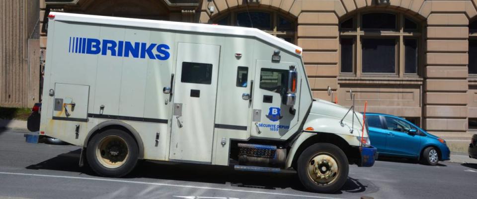 Brinks truck