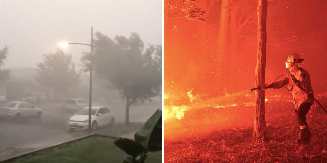 Australia Fires Rain