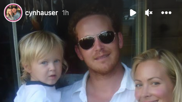 yellowstone cole hauser wife son birthday instagram