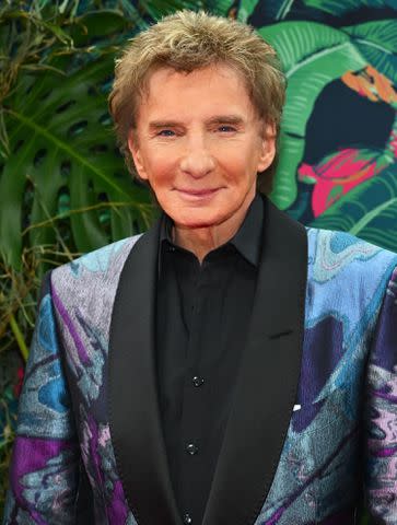 <p>ANGELA WEISS/AFP via Getty</p> Barry Manilow in New York City in June 2023