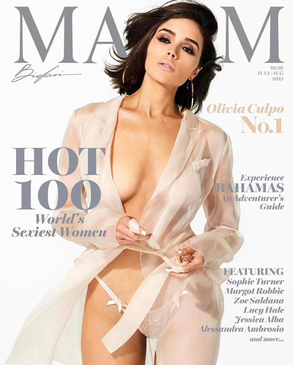 <p>Hear ye, hear ye! Let it be known that Olivia Culpo is the sexiest woman alive! The 27-year-old supermodel has just been crowned the winner in Maxim’s annual “Hot 100” ranking. In her stunning cover photo, the former Miss Universe sports nothing but a beige thong and sheer robe … and she proves how she […]</p> <p>The post <a rel="nofollow noopener" href="http://theblast.com/olivia-culpo-maxim-cover-hot-100-ranking/" target="_blank" data-ylk="slk:Olivia Culpo Shoots Steamy Maxim Cover After Scoring Top Spot for ‘Hot 100’;elm:context_link;itc:0;sec:content-canvas" class="link ">Olivia Culpo Shoots Steamy Maxim Cover After Scoring Top Spot for ‘Hot 100’</a> appeared first on <a rel="nofollow noopener" href="http://theblast.com" target="_blank" data-ylk="slk:The Blast;elm:context_link;itc:0;sec:content-canvas" class="link ">The Blast</a>.</p>