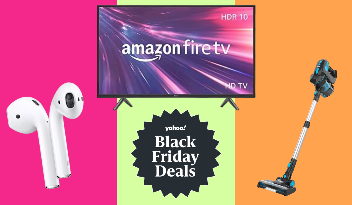 amazon black friday deals: airpods, a smart tv, stick vacuum