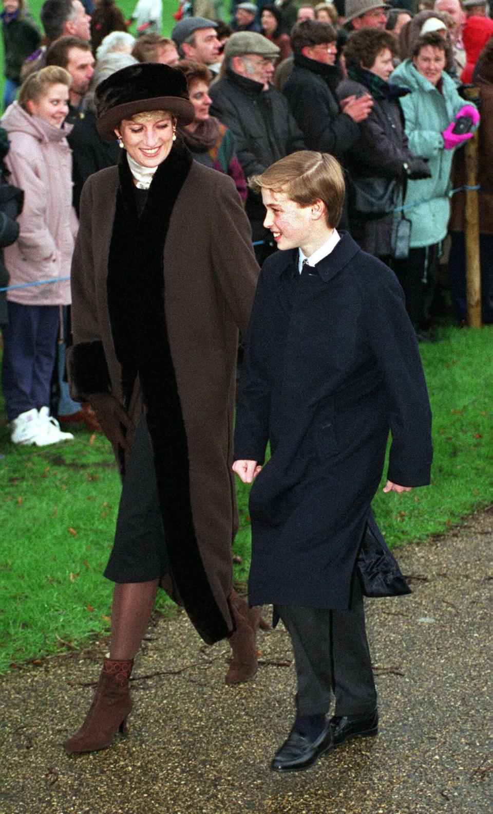 Princess Diana and Prince William