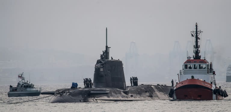 People in Gibraltar and in southern Spain have staged regular protests against British submarines that have docked in the tiny peninsula