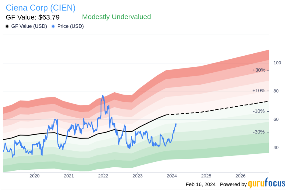 Insider Sells Shares of Ciena Corp