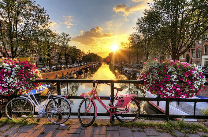 Biking might just be the second most popular pastime in Amsterdam. Photo: iStock