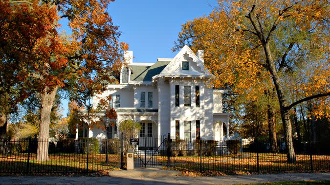 Historic home of President Harry S. Truman in Independence, Missouri.