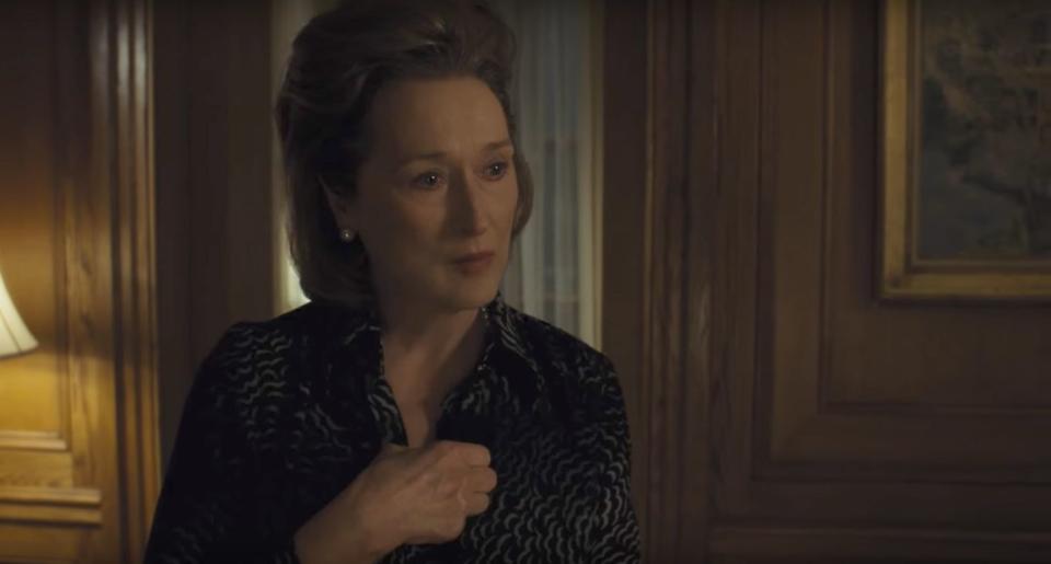 One of the only&nbsp;contenders that hasn't yet screened for press, "The Post"&nbsp;features Hollywood's holy trinity: Steven Spielberg, Tom Hanks and Meryl Streep. The latter plays Washington Post publisher Kay Graham, faced with the tough decision of whether to publish the classified documents that exposed the American government's deceptive Vietnam&nbsp;War strategies. Streep's year of advocacy,&nbsp;starting with her anti-Trump speech at January's Golden Globes and lingering through her anti-Weinstein statement, could help her slip ahead in the race. Not that she needs it. This would mark her 21st nomination.