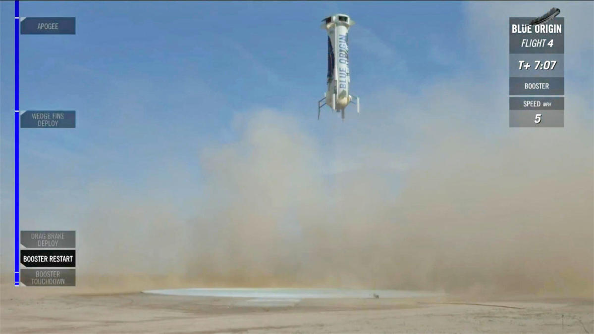 jeff bezos rocket blue origin