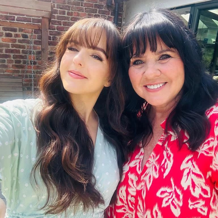 Coleen Nolan and her daughter Ciara take selfie