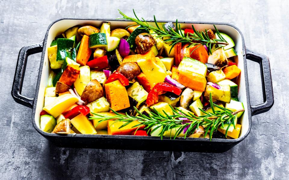 Healthy appetite: a variety of colourful veg means more precious antioxidants