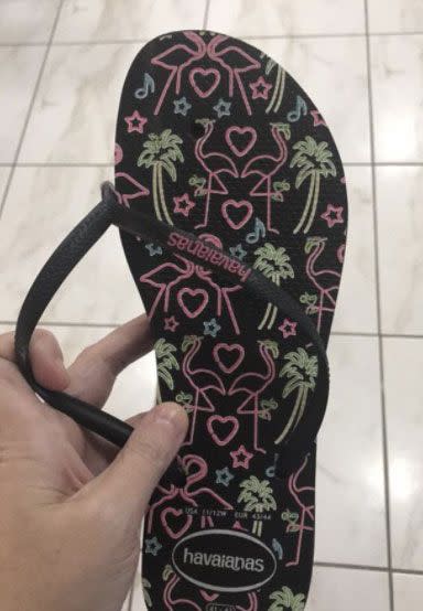 Havaianas thongs are breaking and snapping. Source: Facebook