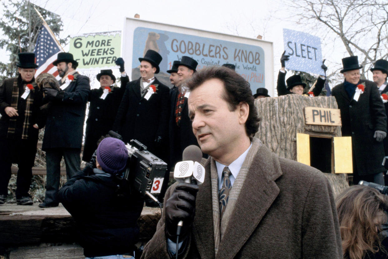 Bill Murray in Groundhog Day, 1993. (Alamy )