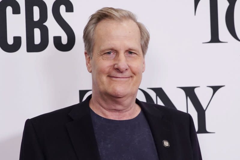 Jeff Daniels arrives on the red carpet at the Tony Awards Meet the Nominees Press Day in 2019 in New York City. File Photo by John Angelillo/UPI