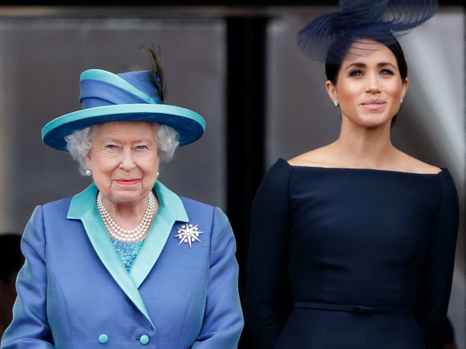 meghan markle queen elizabeth