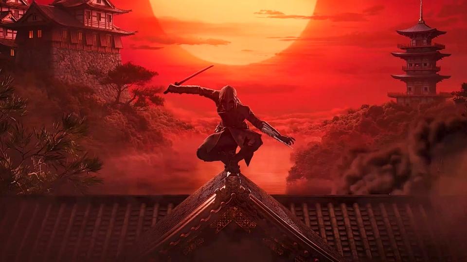 An assassin on the roof of Assassin's Creed Codename Red