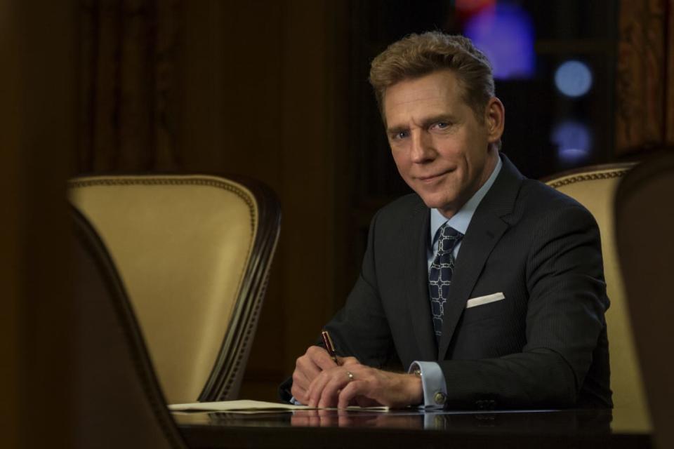 <div class="inline-image__caption"><p>David Miscavige, leader of the Church of Scientology, Dec. 10, 2016, in Los Angeles, California.</p></div> <div class="inline-image__credit">Getty</div>