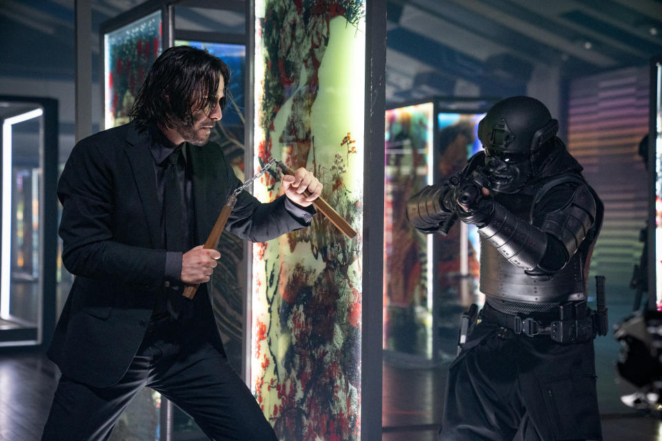 Keanu Reeves as John Wick in John Wick 4. (Murray Close/Lionsgate)