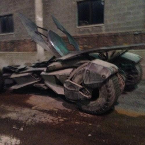 batman vs superman batmobile revealed