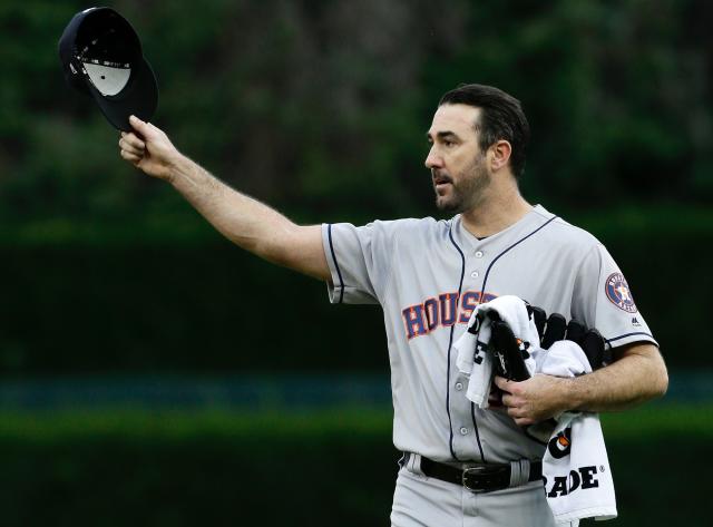 Justin Verlander has emotional return in first game back in Detroit