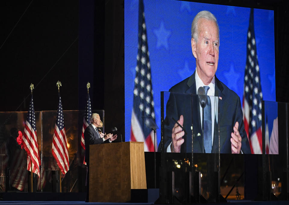 Michigan and Wisconsin are looking more favourable for Biden. Photo: Getty Images