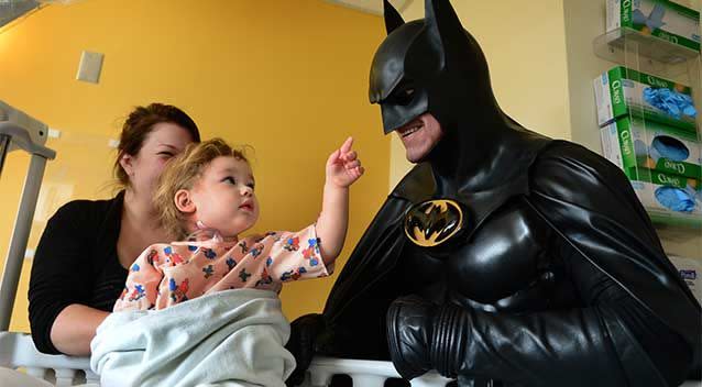 The Maryland man who delighted thousands of children by impersonating Batman at hospitals and charity events died when he was hit by a car while standing in the fast lane of Interstate 70, checking the engine of his custom-made Batmobile. Photo: AP