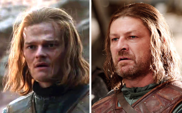 ned stark young and old