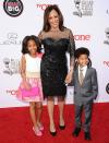 <p>While out on the town at the 45th NAACP Image Awards, Attorney General Harris wore a sequinned cocktail dress, complete with sweetheart neckline. </p>