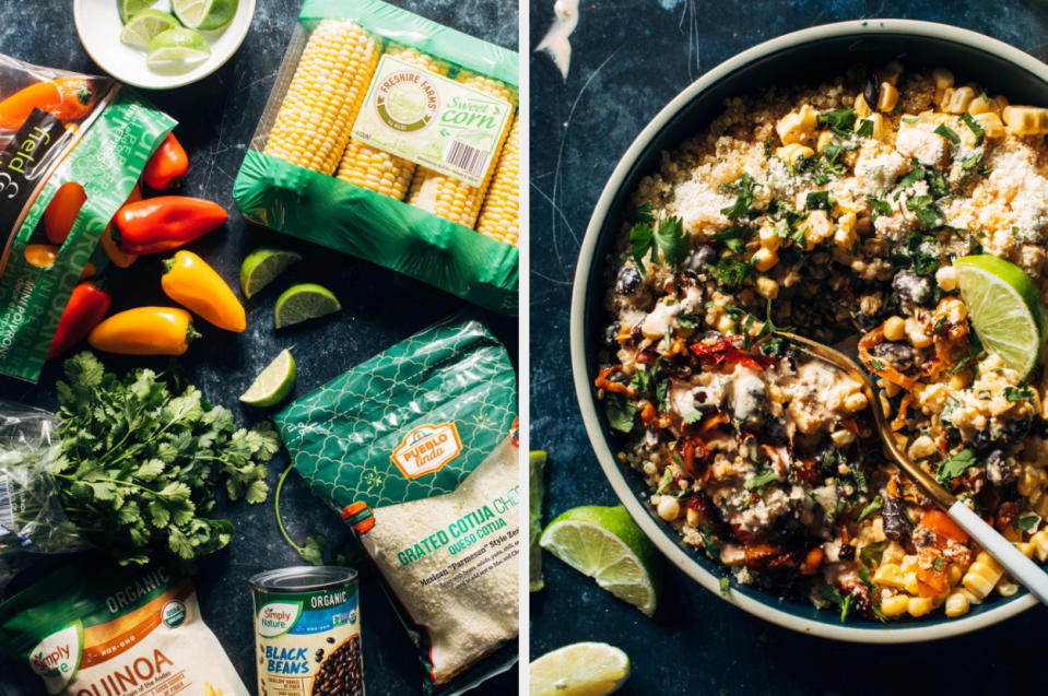 Elote Style Quinoa Salad