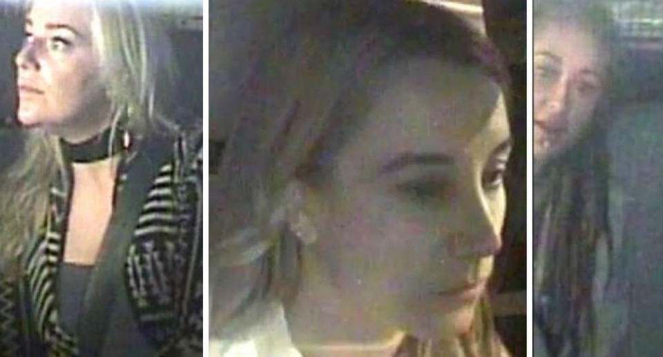 Police released this image of three women who may have witnessed the incident. Source: SA Police