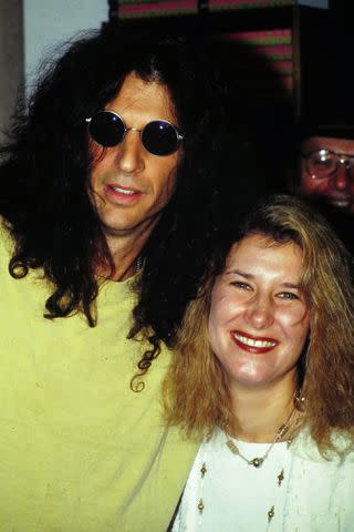 <p>Steve Eichner/Getty</p> Howard Stern and Alison Berns