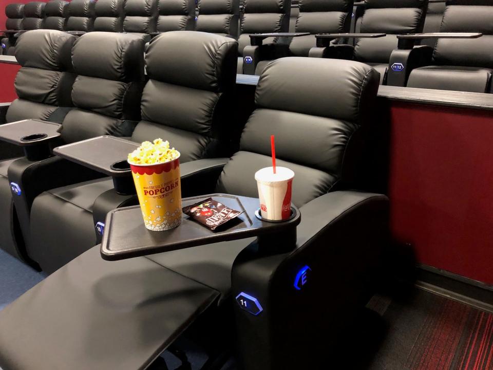 Gardner Cinema has officially finished installing its new reclining chairs. All eight screening rooms are ready for customers. Renovations were completed last Saturday.