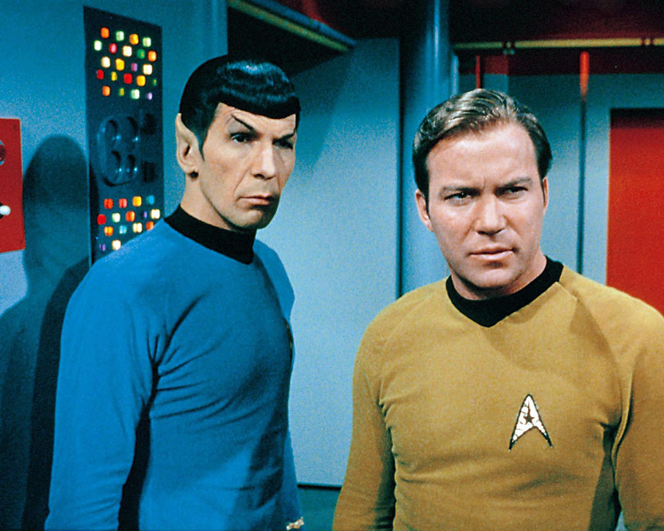 Leonard Nimoy and William Shatner