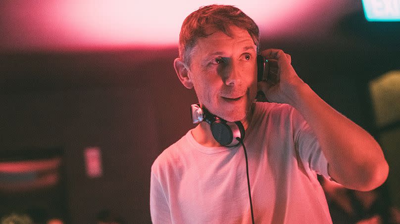 Gilles Peterson doing what he does best