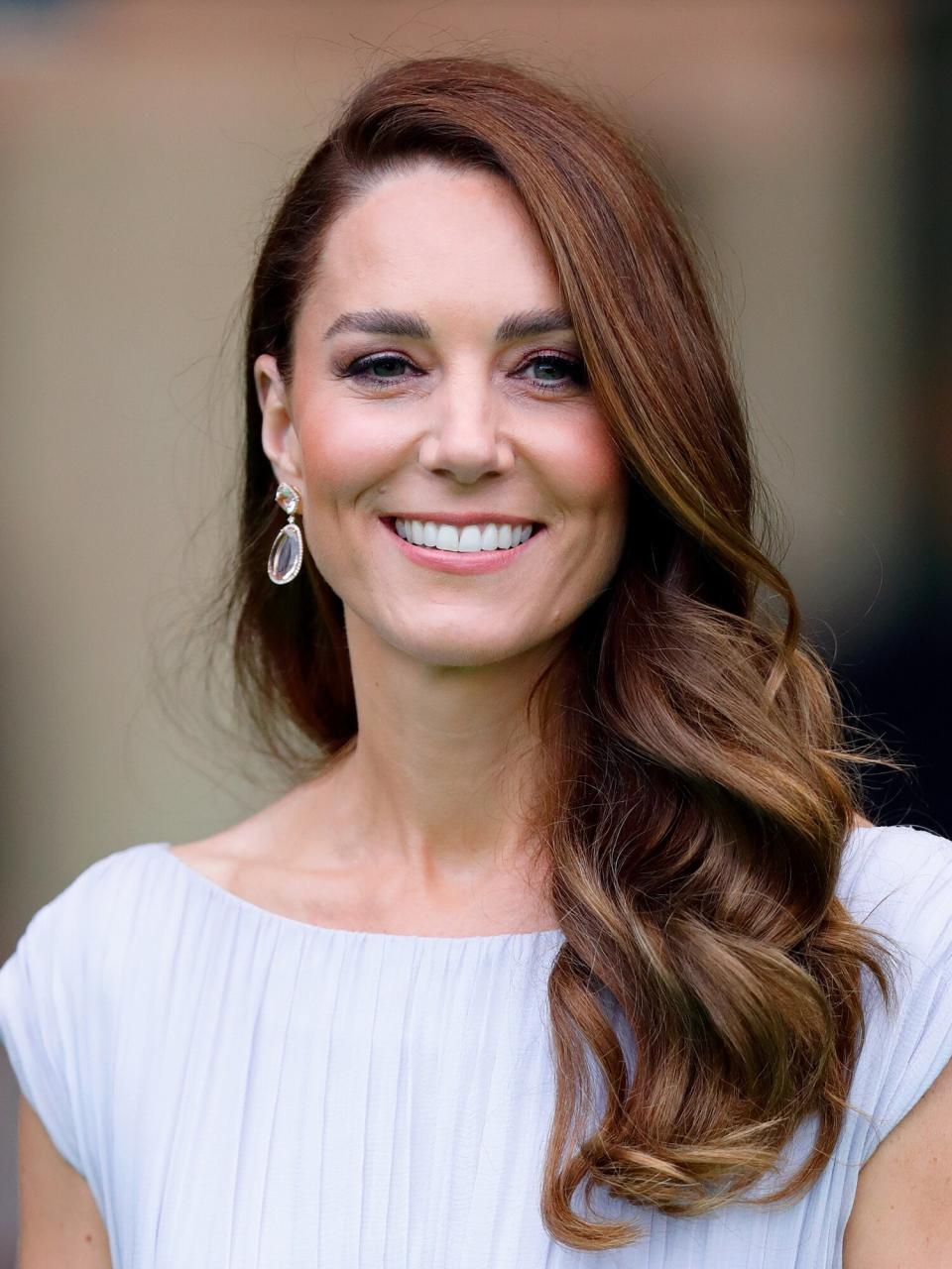 Catherine, Duchess of Cambridge attends the Earthshot Prize 2021 at Alexandra Palace on October 17, 2021 in London, England