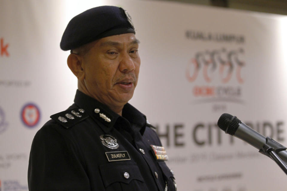 As of February 13, the KL Traffic and Investigation Department head ACP Zulkefly Yahya said a total of 158 individuals were arrested for driving under the influence (DUI) of alcohol in the capital city throughout January. — Bernama pic