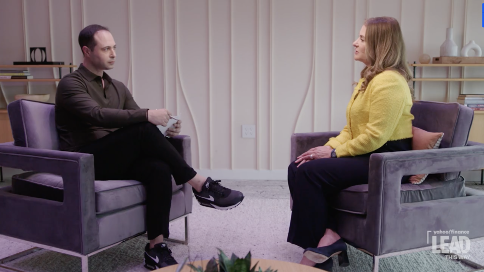 Melinda French Gates talks with Yahoo Finance Executive Editor Brian Sozzi about her next decade as a leader.