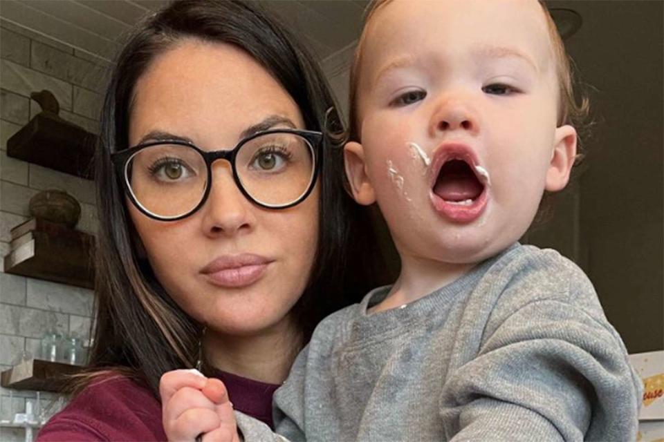 <p>Olivia Munn/Instagram</p> Olivia Munn and son Malcolm